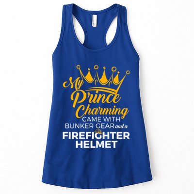 My Prince Charming Fire Wives Fire Firefighter Wife Gift Womens Tank Top