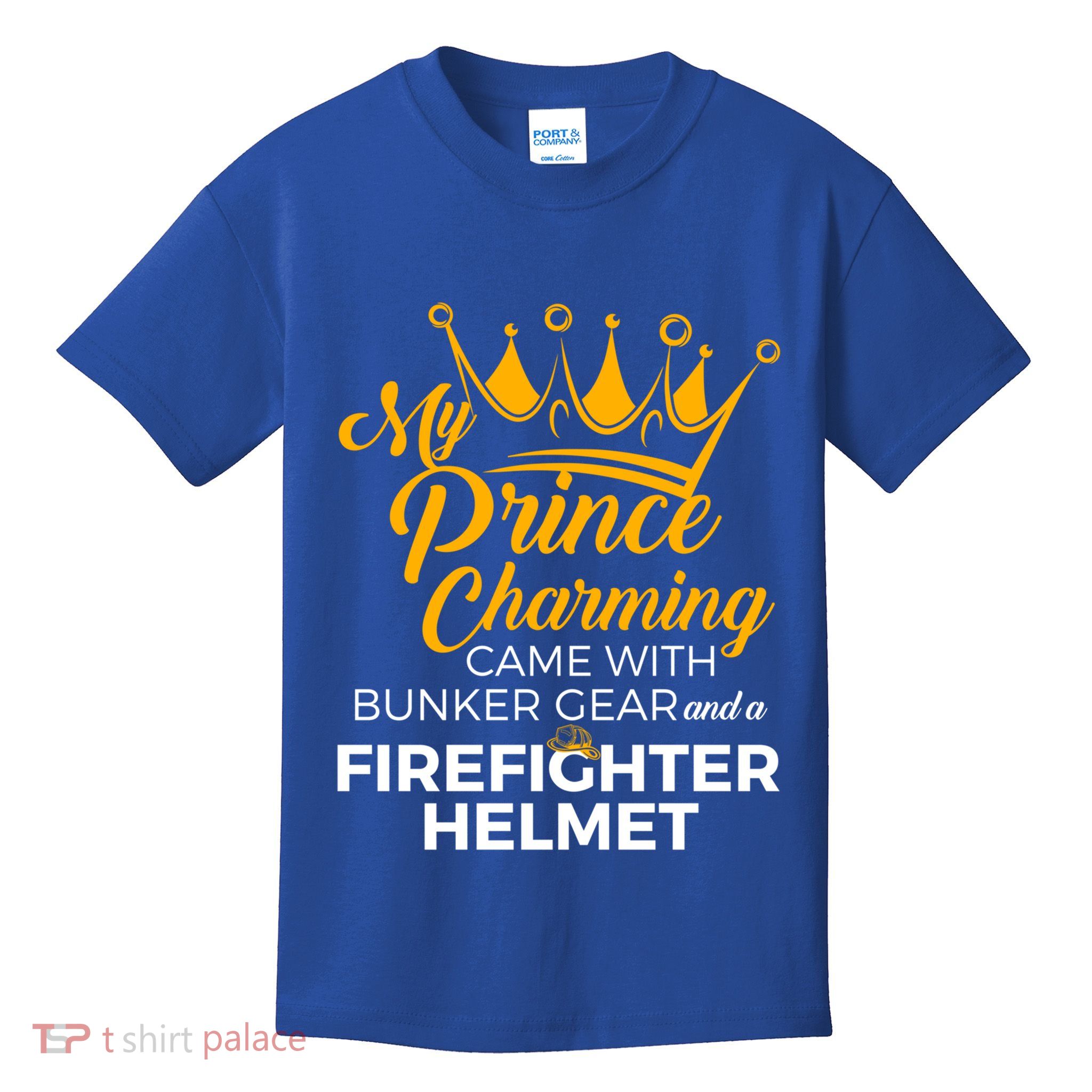 My Prince Charming Fire Wives Fire Firefighter Wife Gift Kids T-Shirt