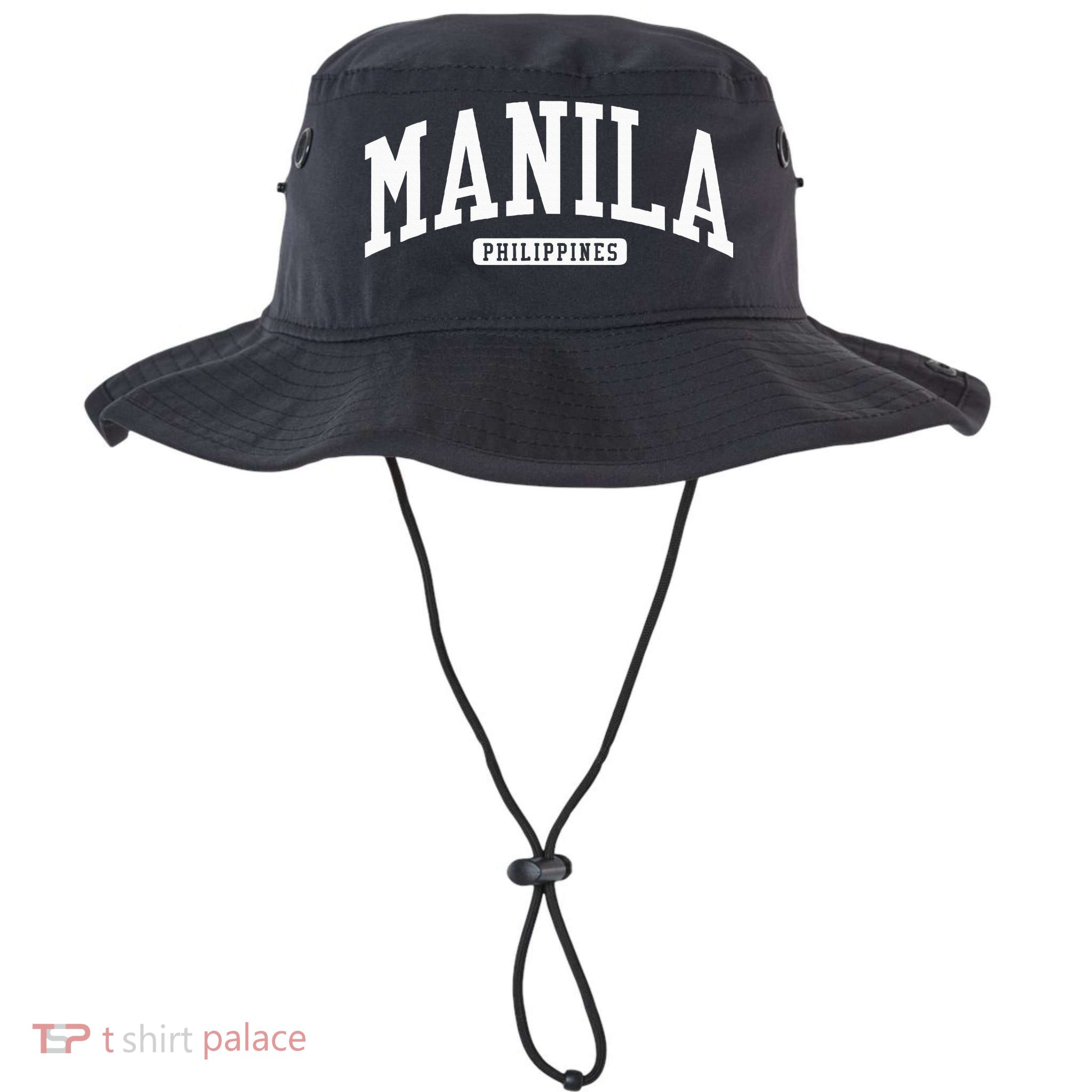 Manila Philippines College University Style Bucket Hat