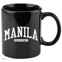 Manila Philippines College University Style 11oz C Handle Ceramic Mug