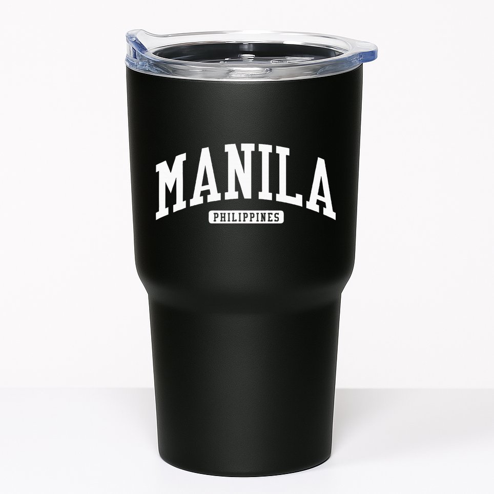Manila Philippines College University Style Tumbler