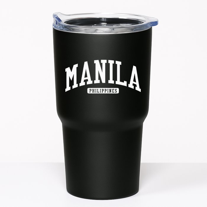 Manila Philippines College University Style Tumbler
