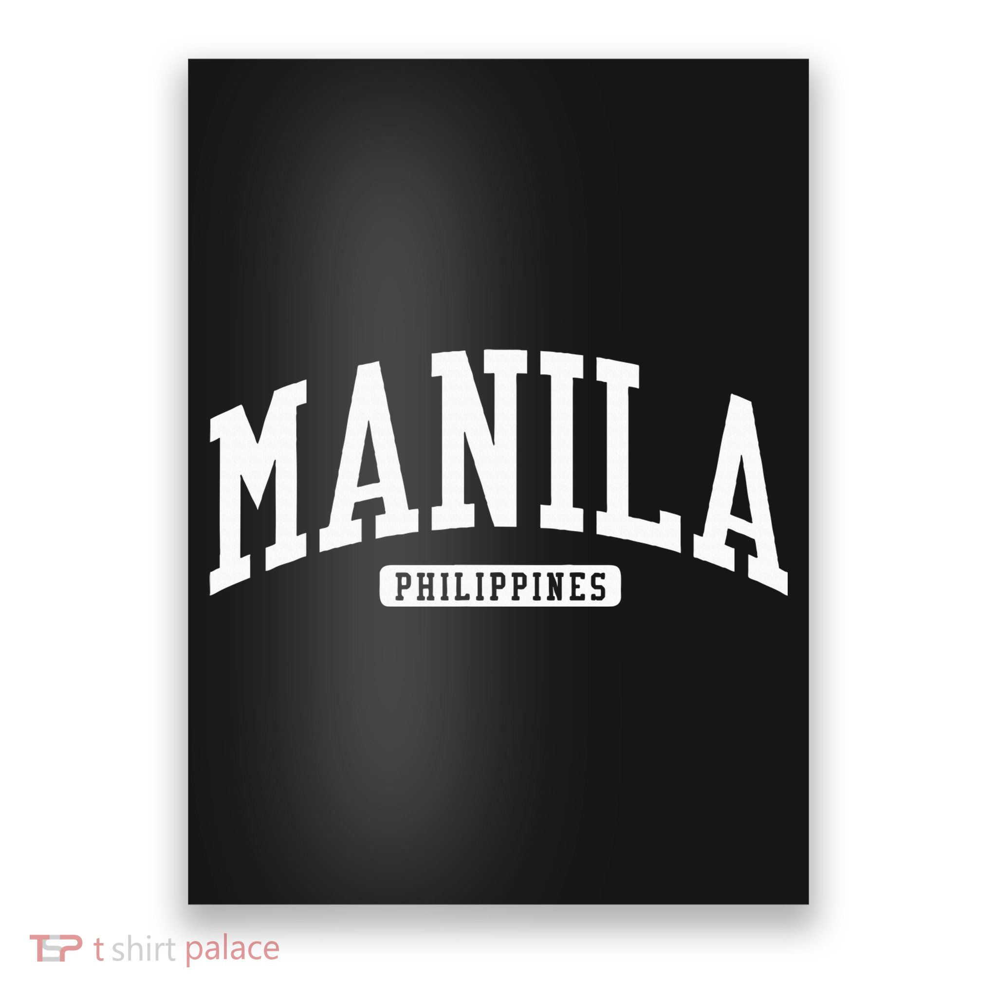 Manila Philippines College University Style Poster