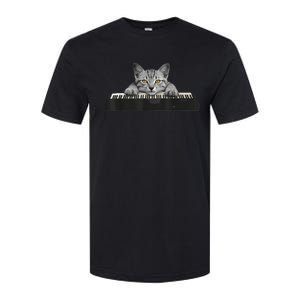 Musician Piano Cat T For Music Lovers Softstyle CVC T-Shirt