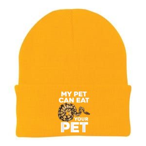 My Pet Can Eat Your Pet Funny Pet Snake Knit Cap Winter Beanie