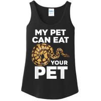 My Pet Can Eat Your Pet Funny Pet Snake Ladies Essential Tank