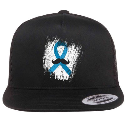 Moustache Prostate Cancer Awareness Flatbill Hat