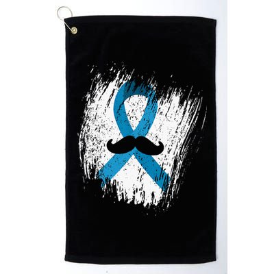 Moustache Prostate Cancer Awareness Golf Towel