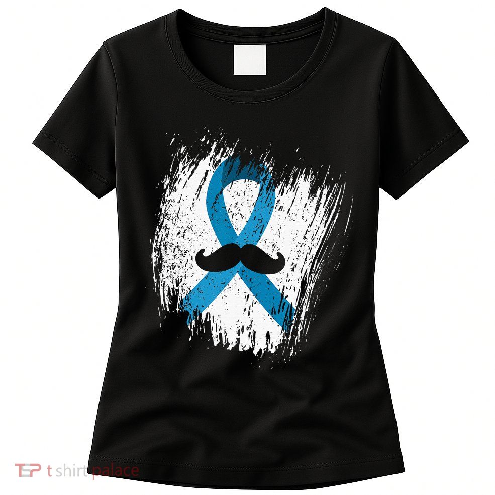 Moustache Prostate Cancer Awareness Womens T-Shirt