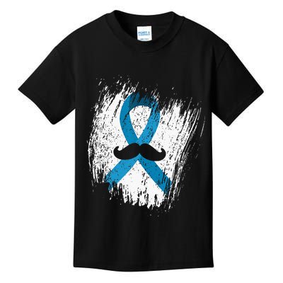 Moustache Prostate Cancer Awareness Kids T-Shirt