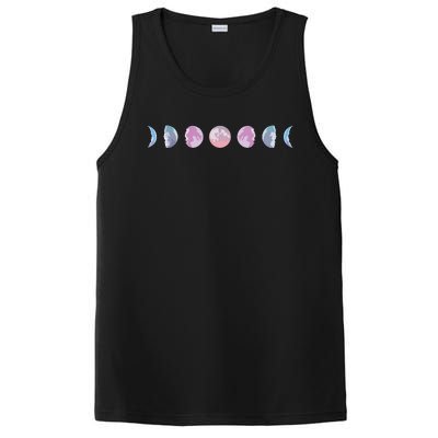 Moon Phases Colorful Moon Phases PosiCharge Competitor Tank