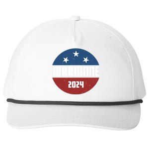 Marianne Presidential Candidate 2024 Snapback Five-Panel Rope Hat