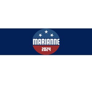 Marianne Presidential Candidate 2024 Bumper Sticker