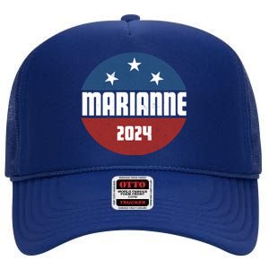 Marianne Presidential Candidate 2024 High Crown Mesh Back Trucker Hat