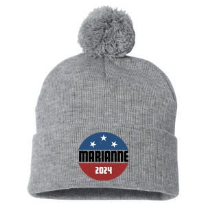 Marianne Presidential Candidate 2024 Pom Pom 12in Knit Beanie