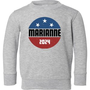 Marianne Presidential Candidate 2024 Toddler Sweatshirt