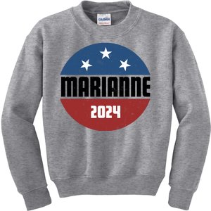 Marianne Presidential Candidate 2024 Kids Sweatshirt