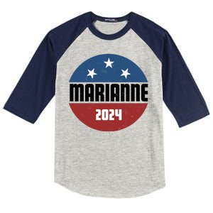 Marianne Presidential Candidate 2024 Kids Colorblock Raglan Jersey