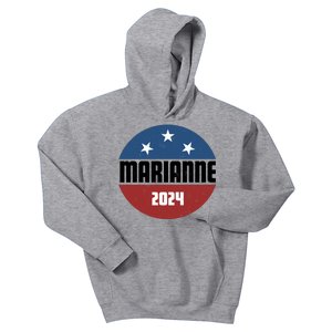 Marianne Presidential Candidate 2024 Kids Hoodie