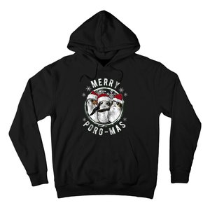 Merry Porgmas Christmas Holiday Hoodie