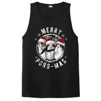 Merry Porgmas Christmas Holiday PosiCharge Competitor Tank