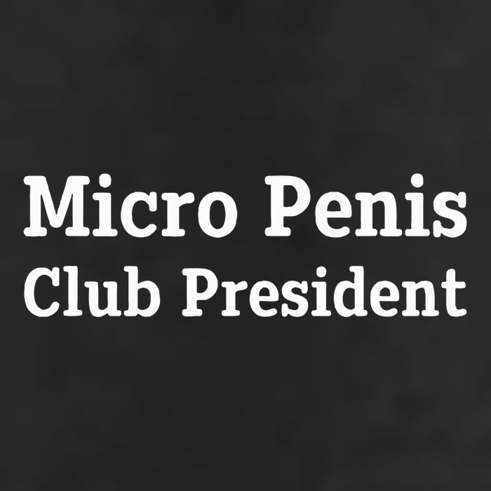 Micro Penis Club President Joke 7 Panel Mesh Trucker Snapback Hat