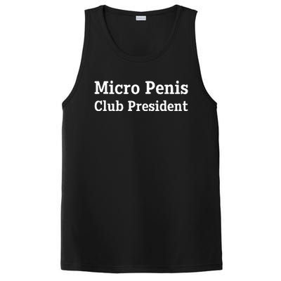 Micro Penis Club President Joke PosiCharge Competitor Tank