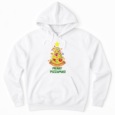 Merry Pizzamas Christmas Pizza Lover Gift Hoodie