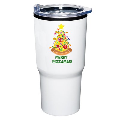 Merry Pizzamas Christmas Pizza Lover Gift Tumbler