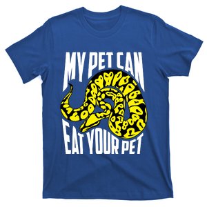 My Pet Can Eat Your Pet Gift Cute Reptile Lover Gift T-Shirt