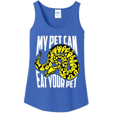 My Pet Can Eat Your Pet Gift Cute Reptile Lover Gift Ladies Essential Tank