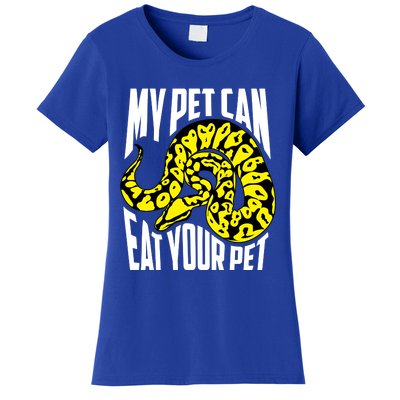 My Pet Can Eat Your Pet Gift Cute Reptile Lover Gift Women's T-Shirt