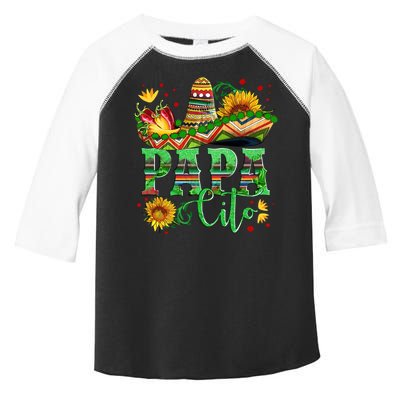 Mexican Papa Cito Flower Sunhat Cute Gift Toddler Fine Jersey T-Shirt