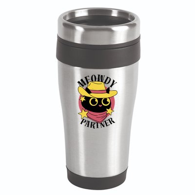 Meowdy Partner Country Cat 16oz Travel Tumbler