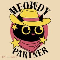 Meowdy Partner Country Cat Zip Tote Bag