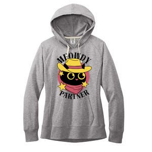 Meowdy Partner Country Cat Women's Fleece Hoodie