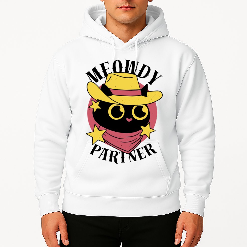 Meowdy Partner Country Cat Hoodie