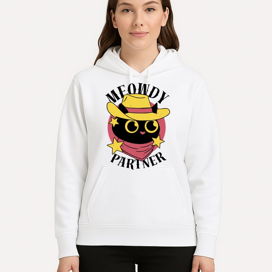Meowdy Partner Country Cat Hoodie