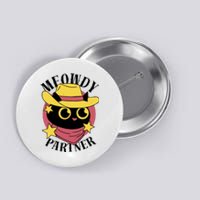 Meowdy Partner Country Cat Button