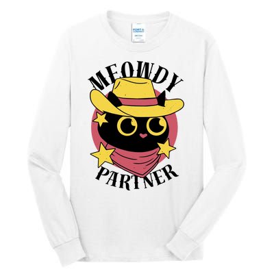 Meowdy Partner Country Cat Tall Long Sleeve T-Shirt