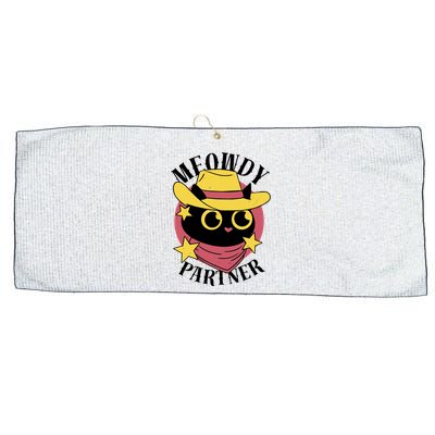 Meowdy Partner Country Cat Large Microfiber Waffle Golf Towel