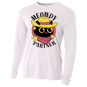 Meowdy Partner Country Cat Cooling Performance Long Sleeve Crew