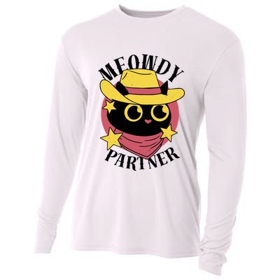 Meowdy Partner Country Cat Cooling Performance Long Sleeve Crew