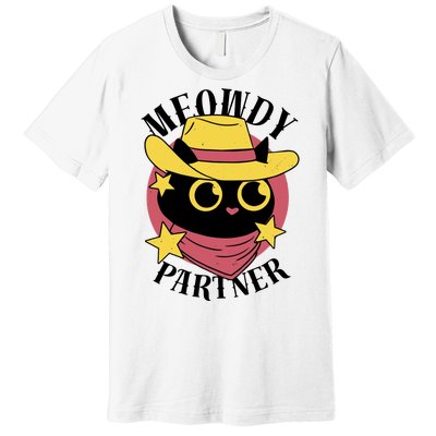 Meowdy Partner Country Cat Premium T-Shirt