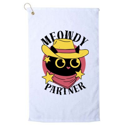 Meowdy Partner Country Cat Platinum Collection Golf Towel