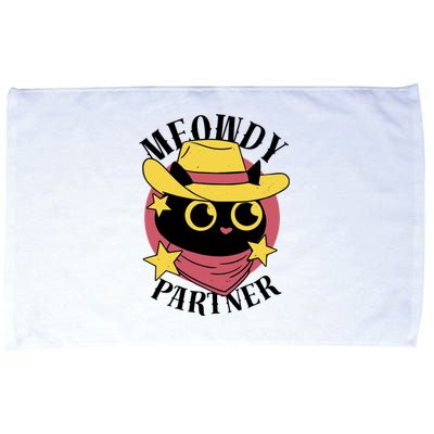 Meowdy Partner Country Cat Microfiber Hand Towel