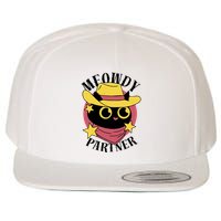 Meowdy Partner Country Cat Wool Snapback Cap