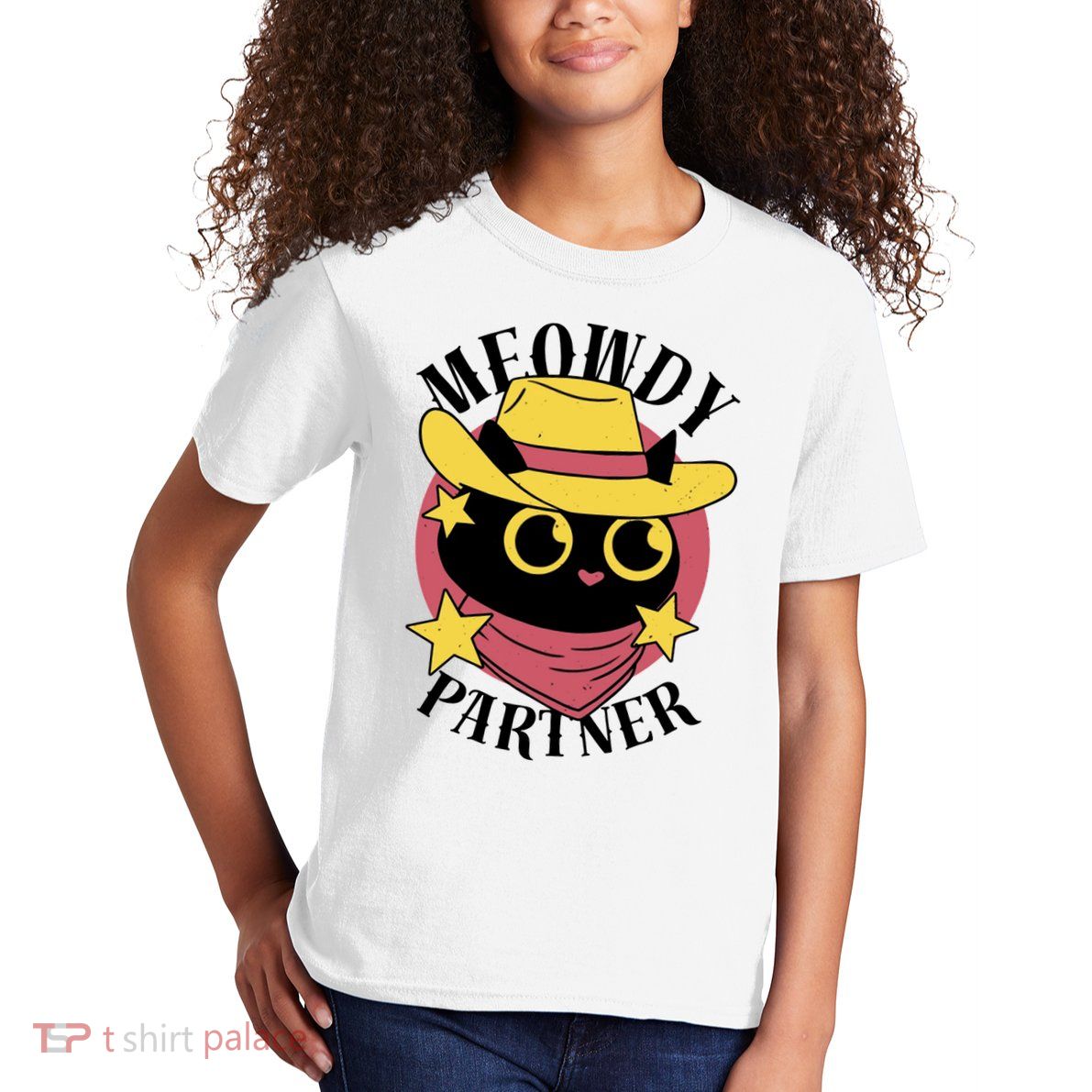 Meowdy Partner Country Cat Kids T-Shirt