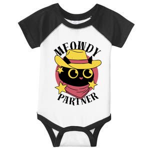 Meowdy Partner Country Cat Infant Baby Jersey Bodysuit