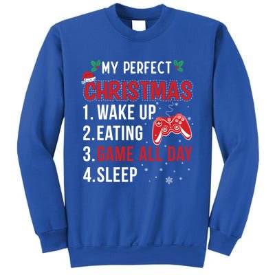 My Perfect Christmas Video Games Gaming Funny Gift Meaningful Gift Sweatshirt